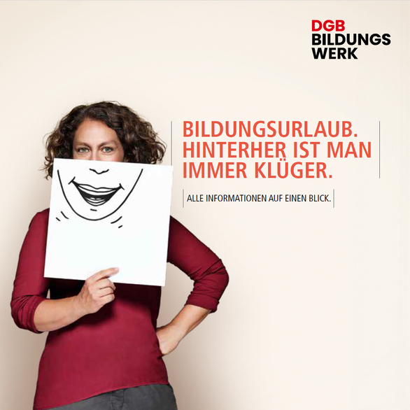 Bildungsurlaub Broschüre PEB Coverbild