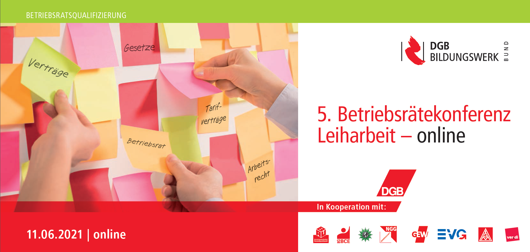 5. Betriebsrätekonferenz Leiharbeit