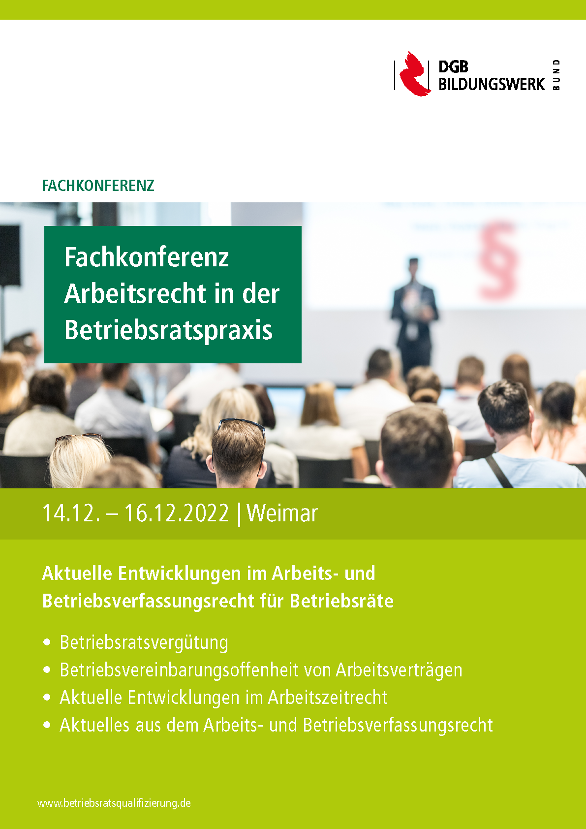 Fachkonferenz Arbeitsrecht DEZ 2022