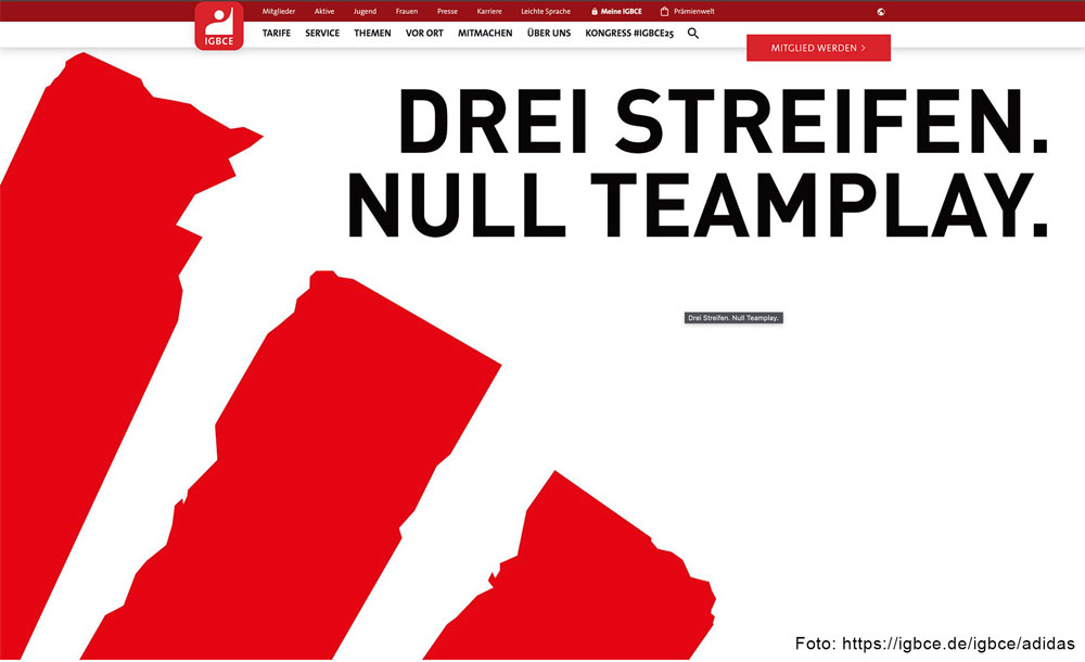 3 dicke rote Streifen von linker unterer Bildecke nach mittig oben zum Text