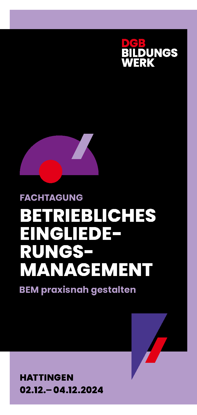 Flyer mit Tagungsablauf zum Download