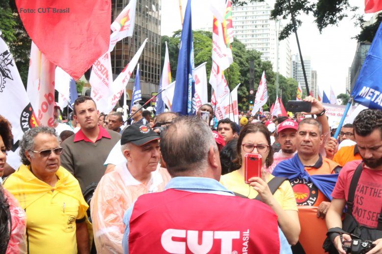 Protest gegen Bolsonaro