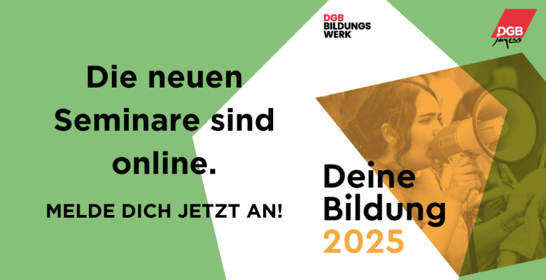 Die Seminare für 2025 sind online. Melde dich jetzt an!